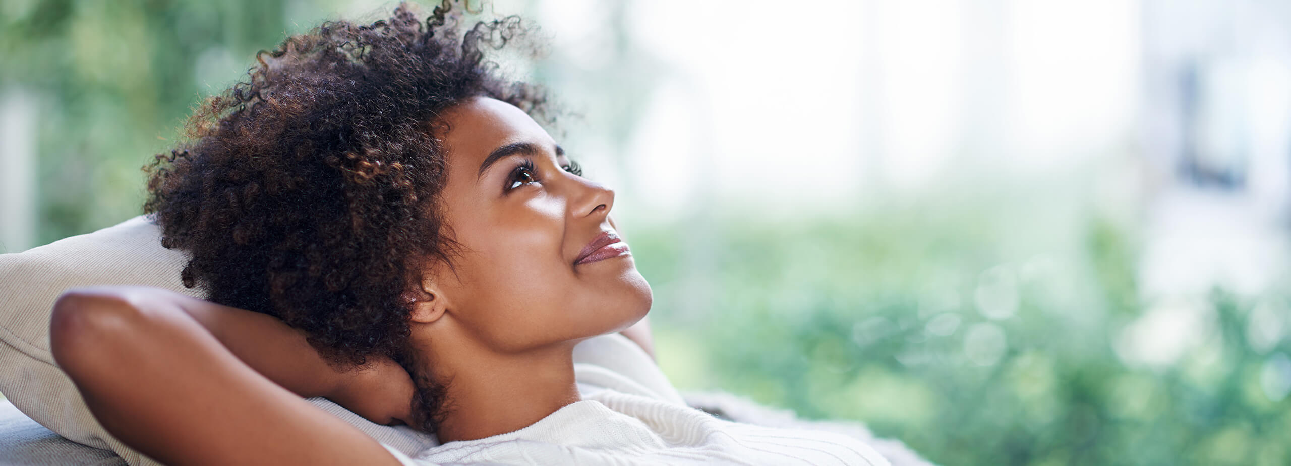 woman relaxing